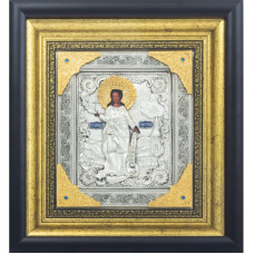 Серебряная икона "Великомученица Екатерина"