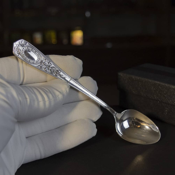 Серебряная ложка чайная "Зеркало" 5750 Серебряная ложка чайная "Зеркало" 5750
