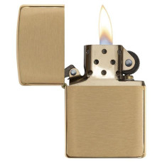 Зажигалка Zippo Br Fin Solid Brass 204B Зажигалка Zippo Br Fin Solid Brass 204B