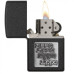 Зажигалка Zippo Pewter Emblem Black Crackle 363