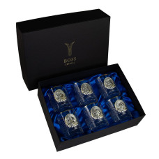 Набор бокалов для виски "Казаки" Boss Crystal