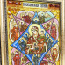 Икона из янтаря "Неопалимая Купина" 40x60