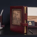 Ежедневник кожаный "Софийский собор" винный