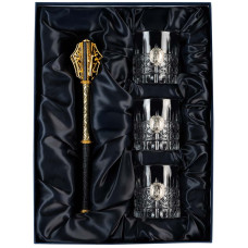 Подарочный набор с булавой и стаканами