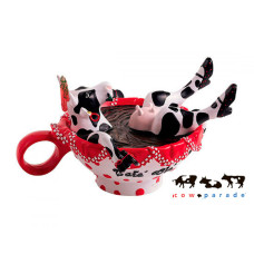 Коллекционная статуэтка корова Cafe Ole