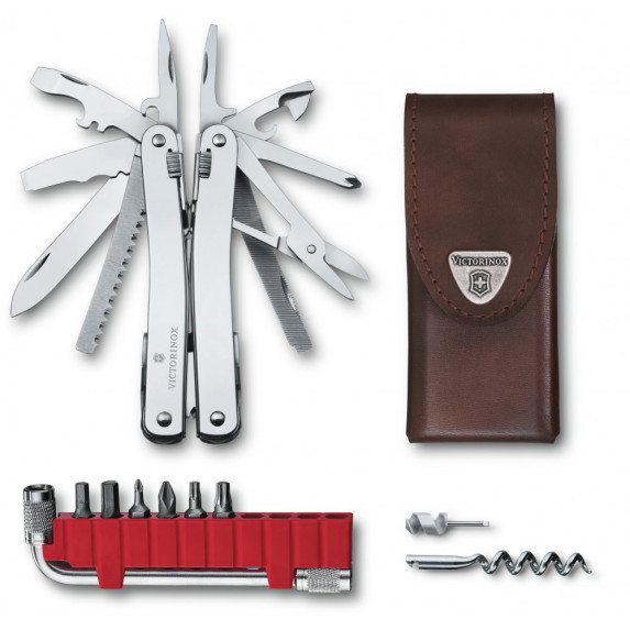 Швейцарський ніж складаний Victorinox Swiss Tool Spirit X Plus Ratchet 3.0235.L