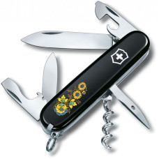 Швейцарский нож складной Victorinox Spartan Ukraine Цветы 1.3603.3_T1050u