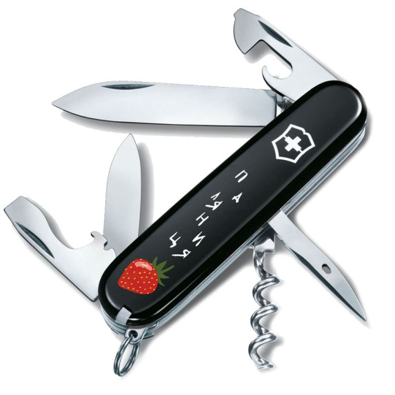 Швейцарский нож складной Victorinox Spartan Ukraine Паляниця 1.3603.3_T1300u