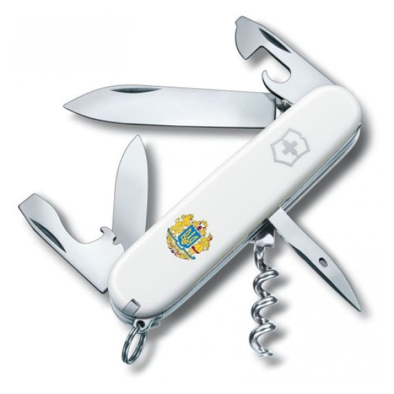 Швейцарский нож складной Victorinox Spartan Ukraine Большой Герб Украины 1.3603.7_T0400u