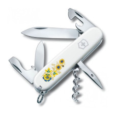 Швейцарский нож складной Victorinox Spartan Ukraine Цветы 1.3603.7_T1050u