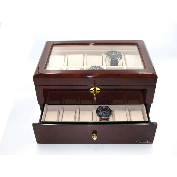 Шкатулка для хранения часов Salvadore 804-16DBC