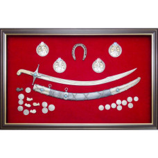 Коллаж "Сабля Карабела и гетманы Украины" Коллаж "Сабля Карабела и гетманы Украины"