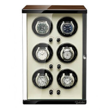 Шкатулка для часов Salvadore SL/3060-BRW 6X6 с подзаводом