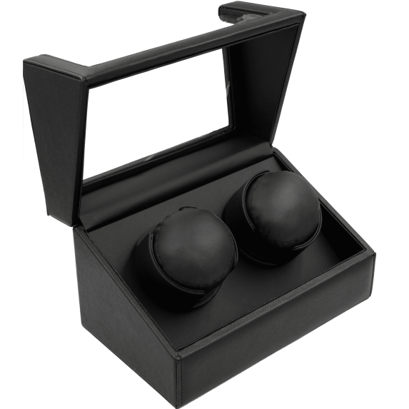 Шкатулка для часов Salvadore PB/2114/BL 2x2 с подзаводом