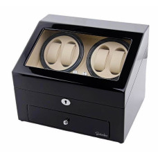 Шкатулка для часов Salvadore 066/BW/F 2x4 с подзаводом Шкатулка для часов Salvadore 066/BW/F 2x4 с подзаводом