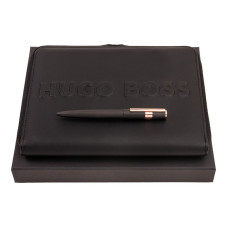 Набор Hugo Boss (шариковая ручка + папка для конференций А5)