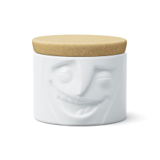 Банка для хранения Tassen Charming 900 мл, белый фарфор