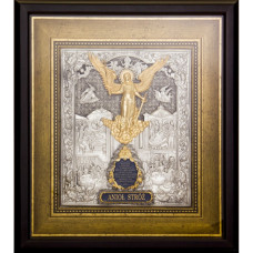 Икона "Anioła Stróża" серебряная (название и молитва на польском языке) Икона "Anioła Stróża" серебряная (название и молитва на польском языке)