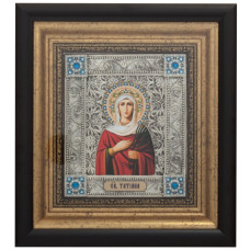 Икона "Святая мученица Татьяна" серебряная