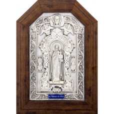 Икона "Святая Ольга" серебряная