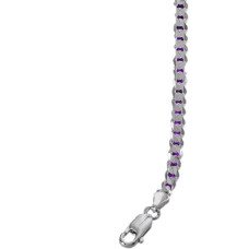 Серебряная цепь Панцирь 6П-120 65см