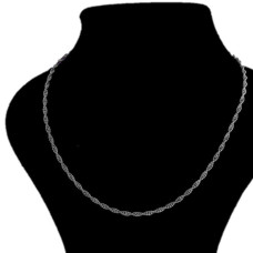 Серебряная цепь Ж-40 45см Серебряная цепь Ж-40 45см