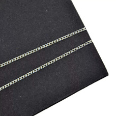 Серебряная цепь Панцирь П-40, 55см