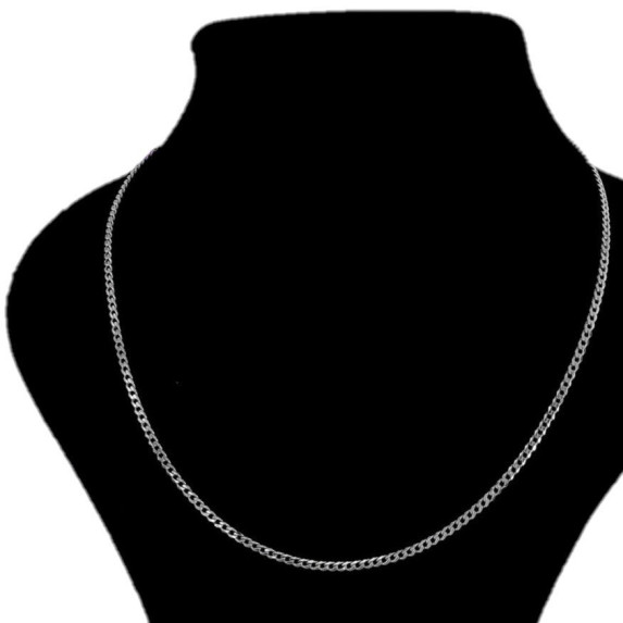 Серебряная цепь Панцирь П-70 50см