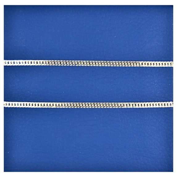 Серебряная цепь Панцирь Пд-65 55 см