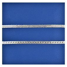 Серебряная цепь Панцирь Пд-75 65см