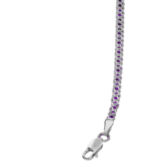 Серебряная цепь Ромб Р-50 60см