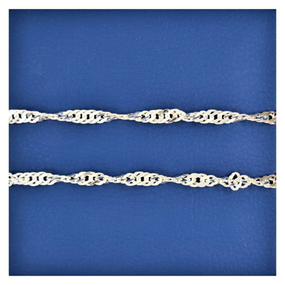 Серебряная цепь Сингапур С-75 65см Серебряная цепь Сингапур С-75 65см