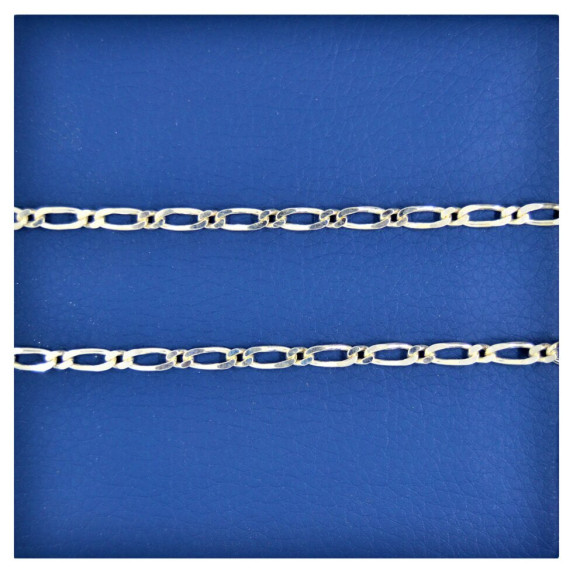 Серебряная цепь Фигаро Ф1-100 60см Серебряная цепь Фигаро Ф1-100 60см