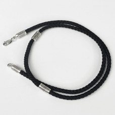 Ювелирный шнурок "Спаси и Сохрани" серебро 50 см Ювелирный шнурок "Спаси и Сохрани" серебро 50 см