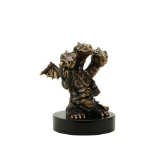 Бронзовая коллекционная статуэтка "Мистер счастливчик" серия СИМВОЛЫ