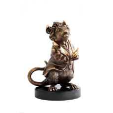 Бронзовая коллекционная статуэтка "Время знаний" серия СИМВОЛЫ