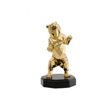 Бронзовая коллекционная статуэтка "Медведь" серия ПОЛИГОНАЛЬНАЯ