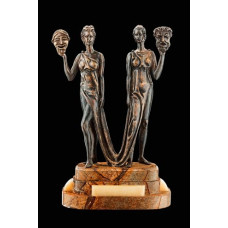 Монументально-декоративная скульптура "Талия и Мельпомена" серия МУЗЫ