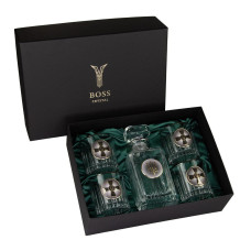 Набор стаканов для виски с графином "ВСУ" 5 предметов Boss Crystal Набор стаканов для виски с графином "ВСУ" 5 предметов Boss Crystal