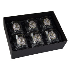 Набор стаканов для виски "Нацполиция Украины" Boss Crystal