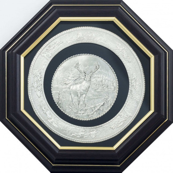 Панно "Охота на оленя"