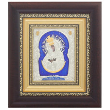 Серебряная икона "Богоматерь Остробрамская"