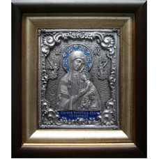 Серебряная икона "Богоматерь Страстная"