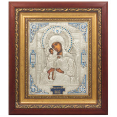 Серебряная икона "Взыскание погибших"