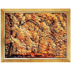 Картина из янтаря "Осень" 20x30 Картина из янтаря "Осень" 20x30