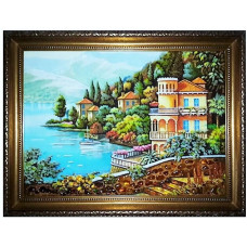 Картина из янтаря "Южный берег" 20x30 Картина из янтаря "Южный берег" 20x30