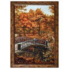 Картина из янтаря "Парковый пейзаж" 20x30 Картина из янтаря "Парковый пейзаж" 20x30