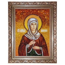 Икона из янтаря "Святая великомученица Марина" 15x20 Икона из янтаря "Святая великомученица Марина" 15x20