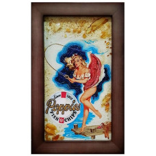 Картина из янтаря "Ретро реклама" 20x30 Картина из янтаря "Ретро реклама" 20x30