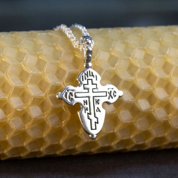 Серебряный крестик КСЧ-001 Серебряный крестик КСЧ-001